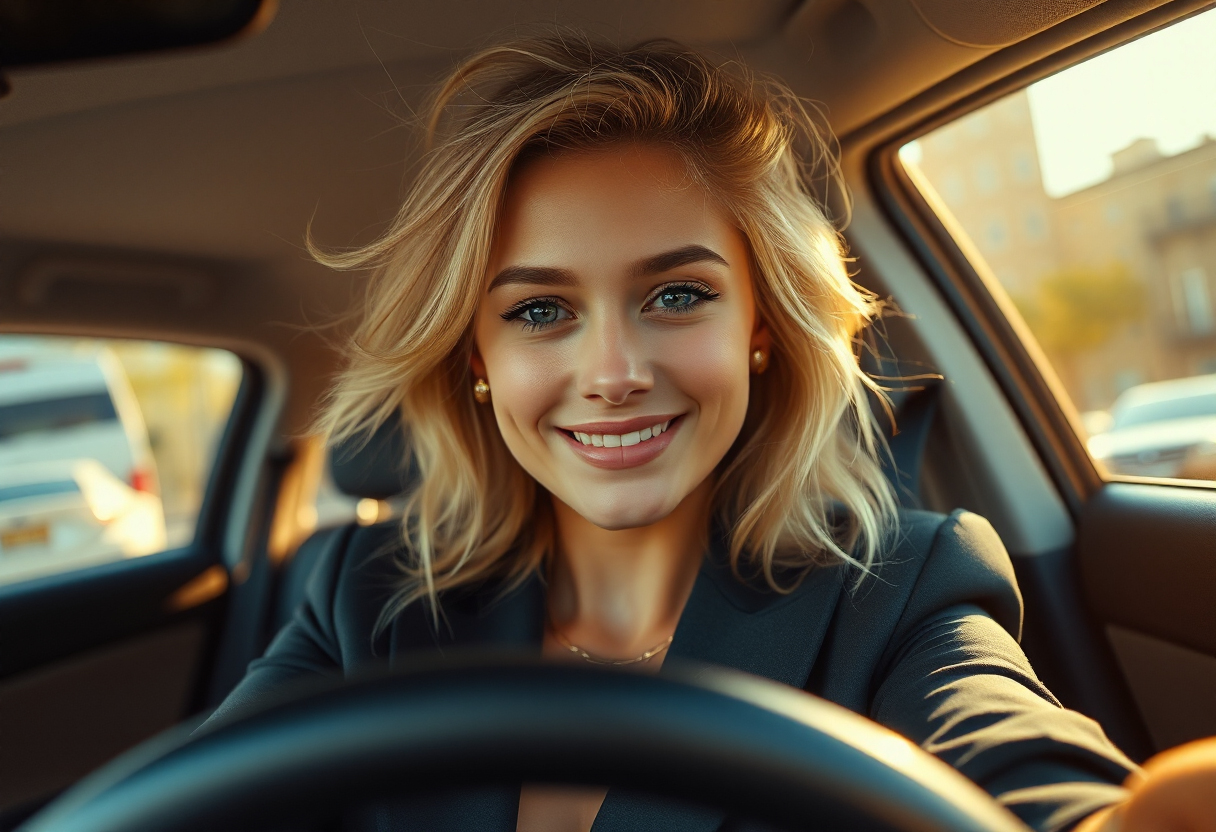 アメリカ人女性の画像